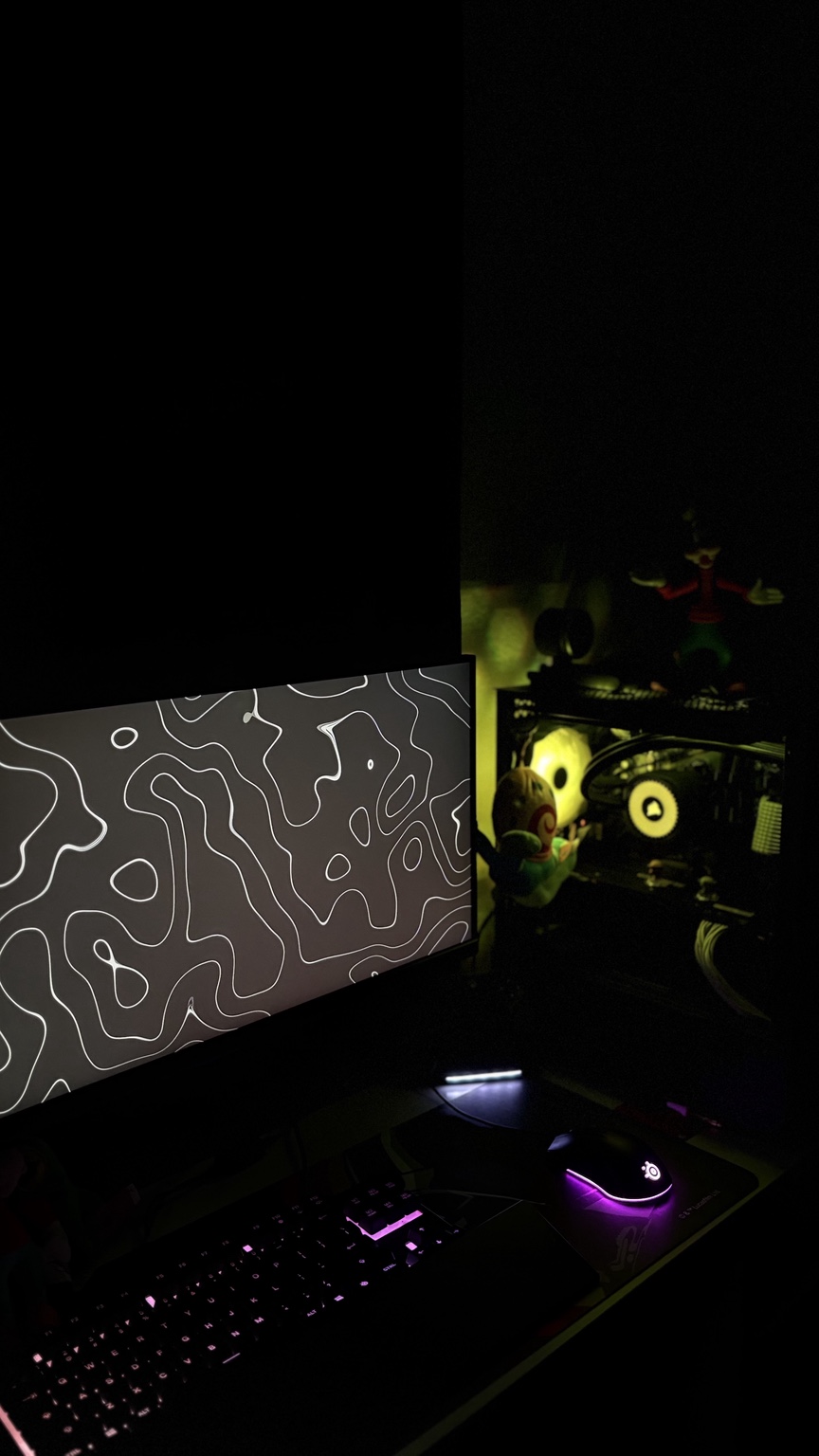 RGB gaming PC setup built by JuliansDesktopShop